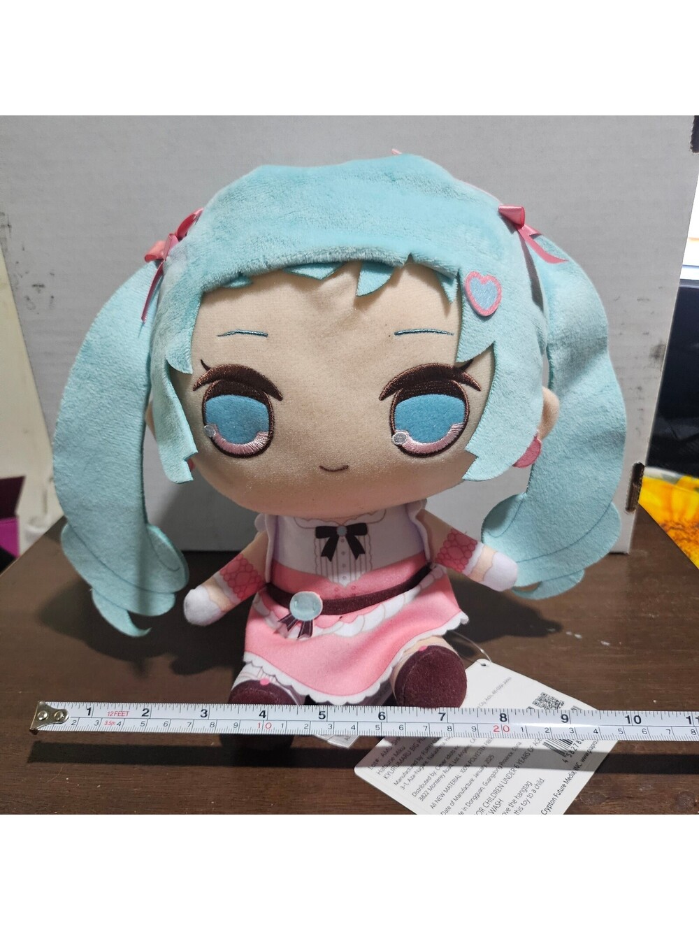 FuRyu Hatsune Miku Plush - Pink Macaroon ver.